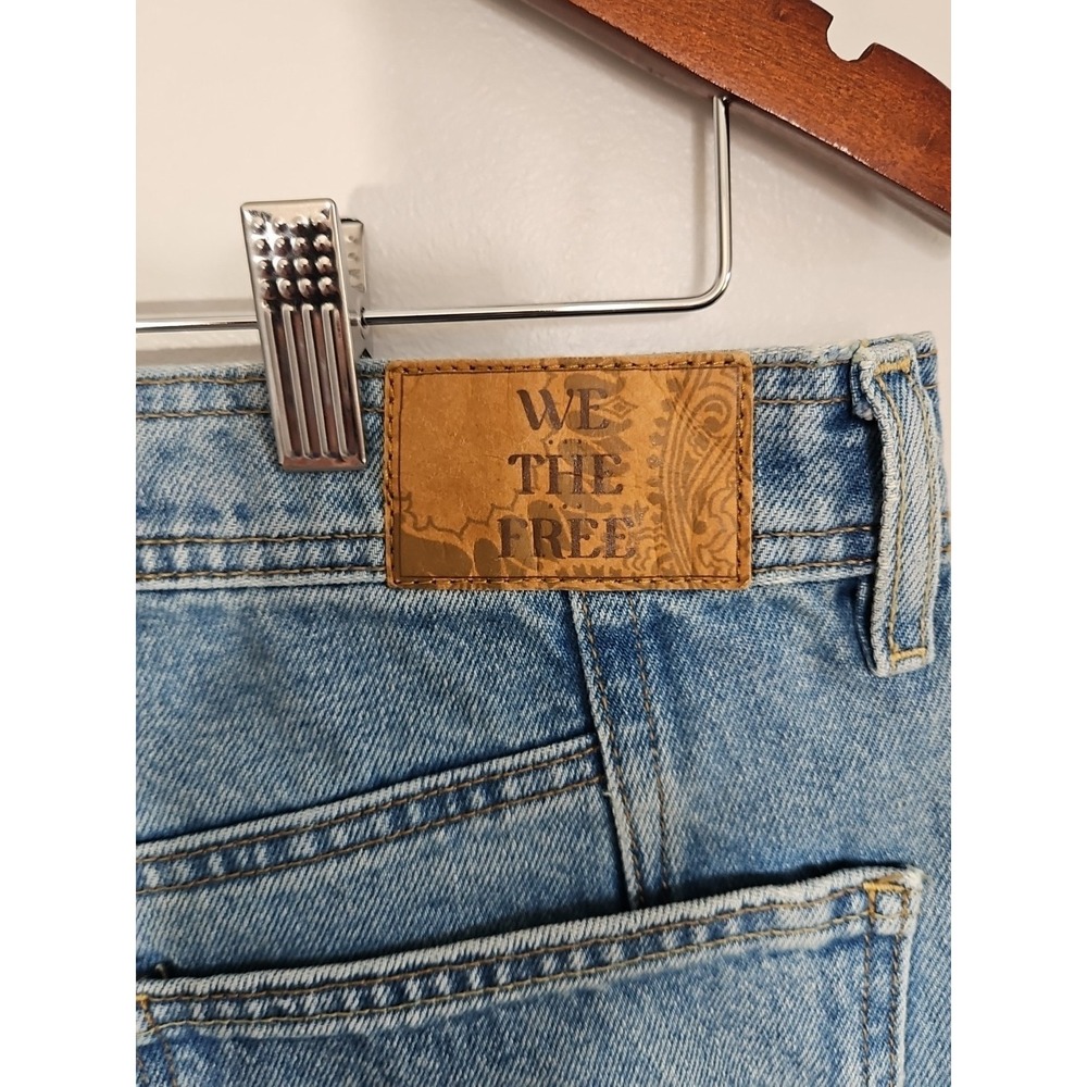 Free People‎ We The Free Deep Size 31 - Xena High Rise Slim Straight - Picture 5 of 16